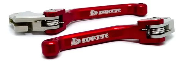 Kit Manete Biker Retratil Freio + Embreagem Crf250r Crf450r