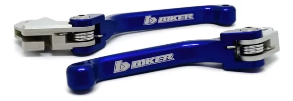 Kit Manete Sherco 250 12/14 - 300 15/ED Retrátil Biker Azul